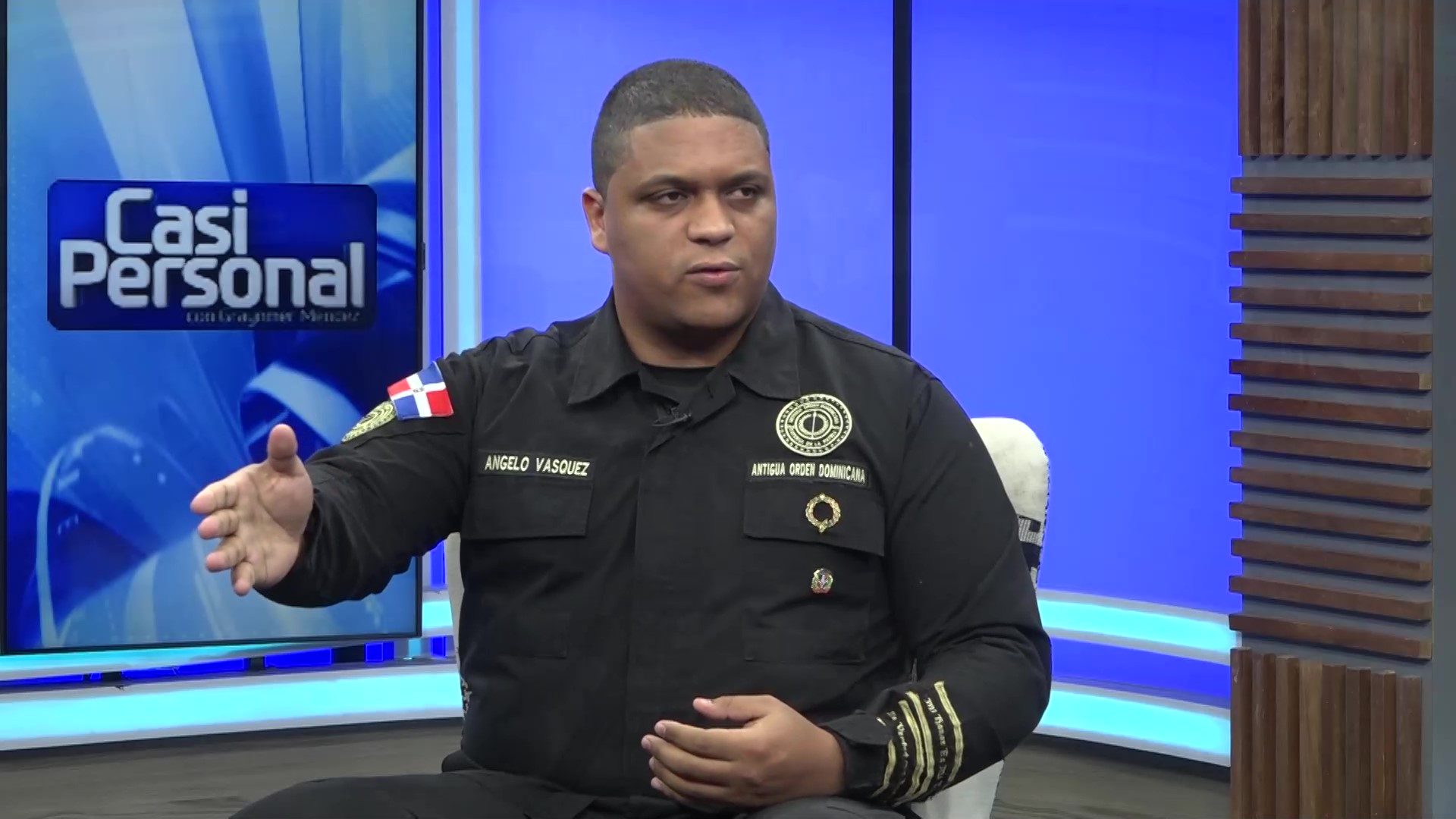 Ángelo Vásquez, leader of The Ancient Order, denounces threats from Haitian military personnel from the U.S. | De Último Minuto English