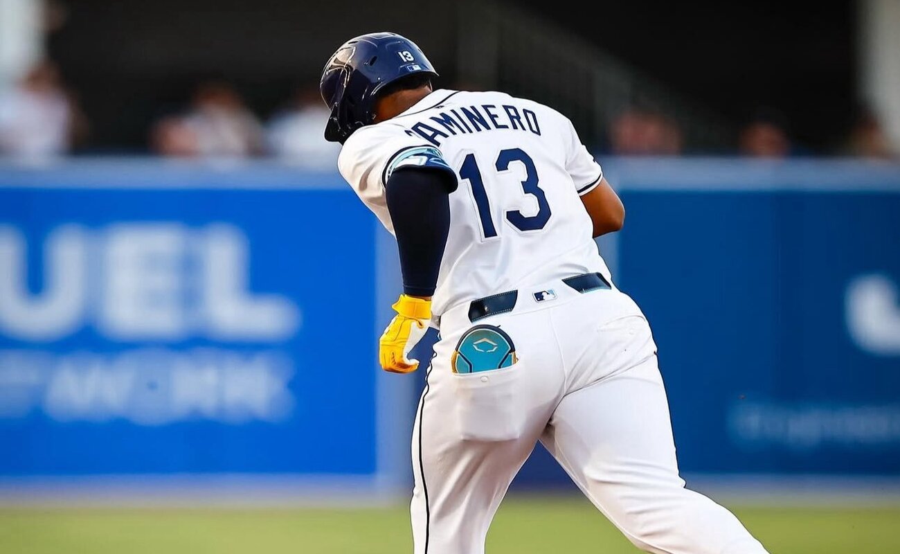 Junior Caminero stars in an unusual walk-off and gives the Rays the victory | De Último Minuto English