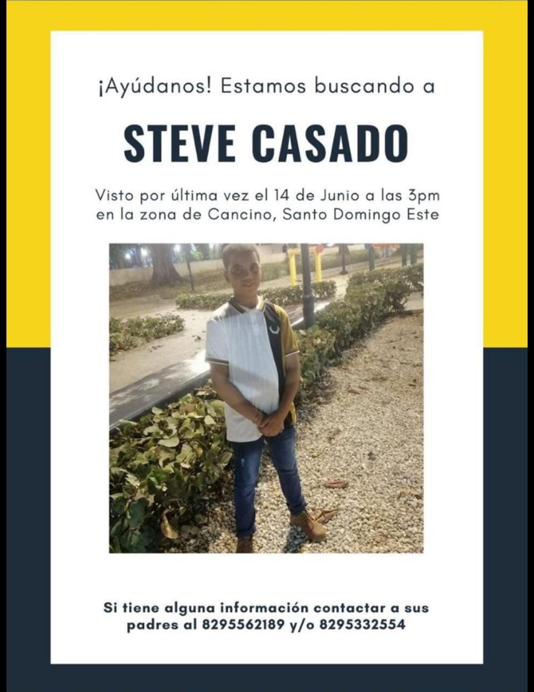 Family seeks help to locate missing young man in Cancino | De Último Minuto English