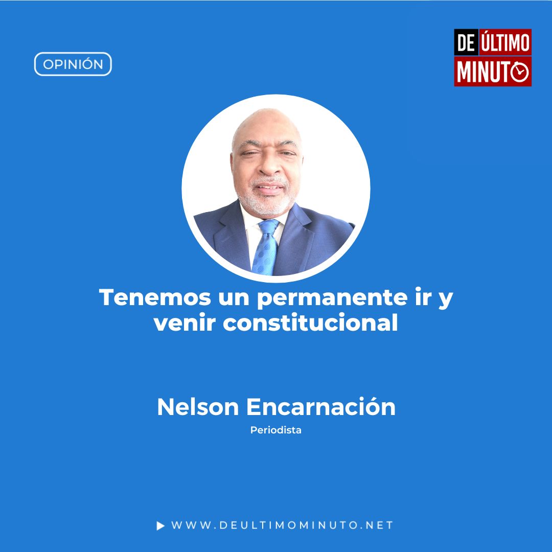 We have a permanent constitutional back and forth | De Último Minuto English