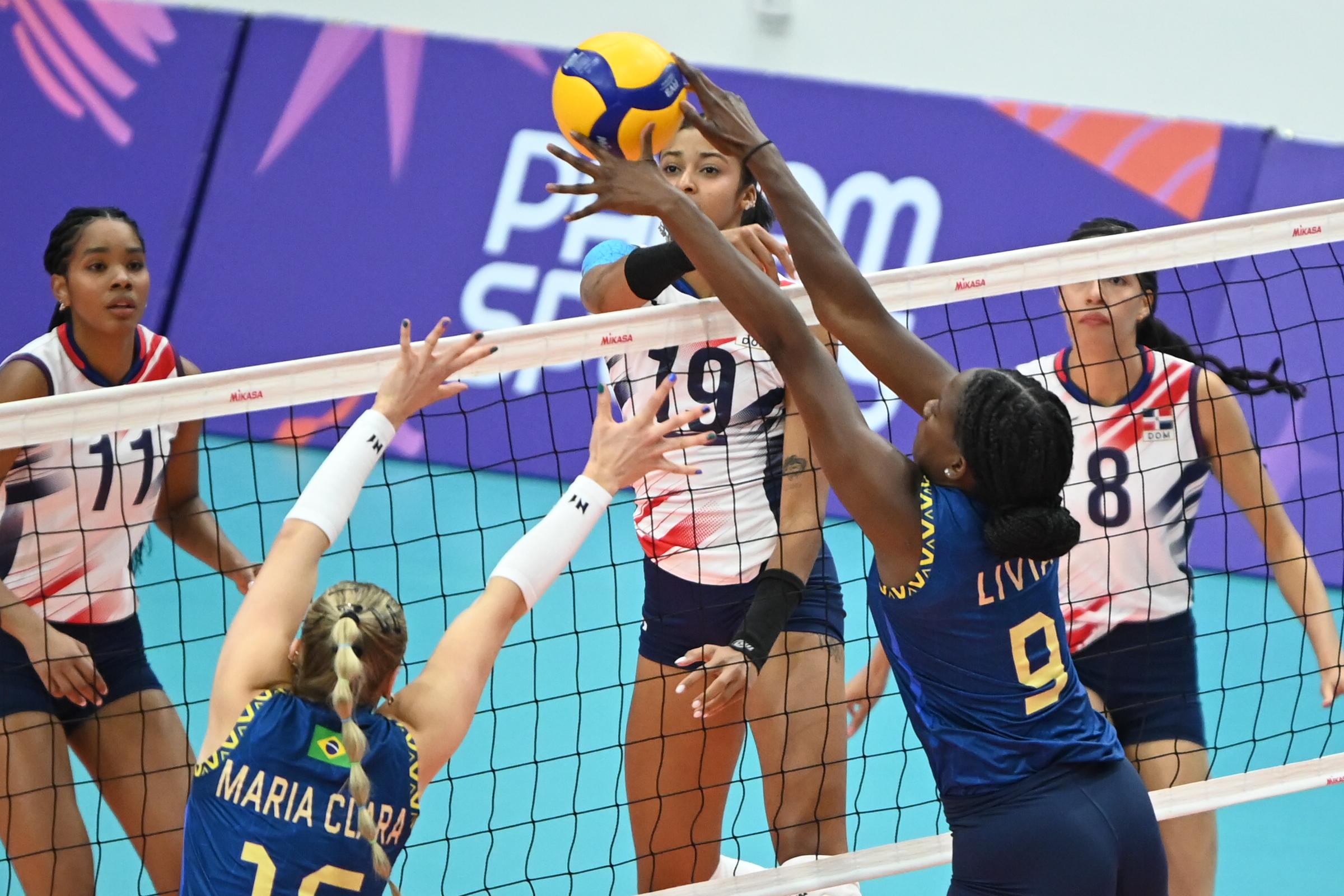 Brazil sweeps DR and advances to volleyball final at Panam Junior; Dominican Republic will play for bronze | De Último Minuto English