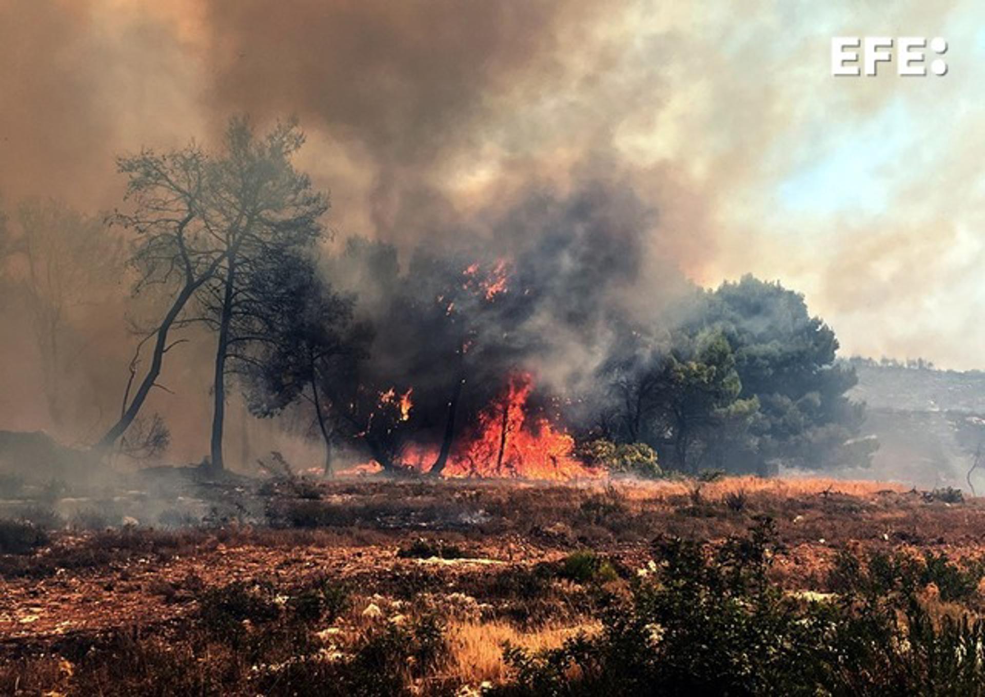 Several fires are declared this Tuesday in Greece and spread due to the strong wind | De Último Minuto English