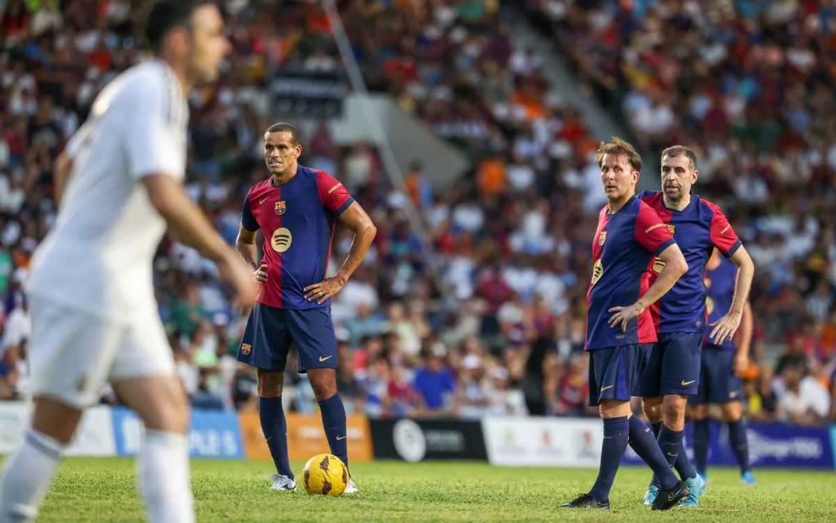 Barça Legends and Real Madrid Legends will face each other in Santo Domingo | De Último Minuto English