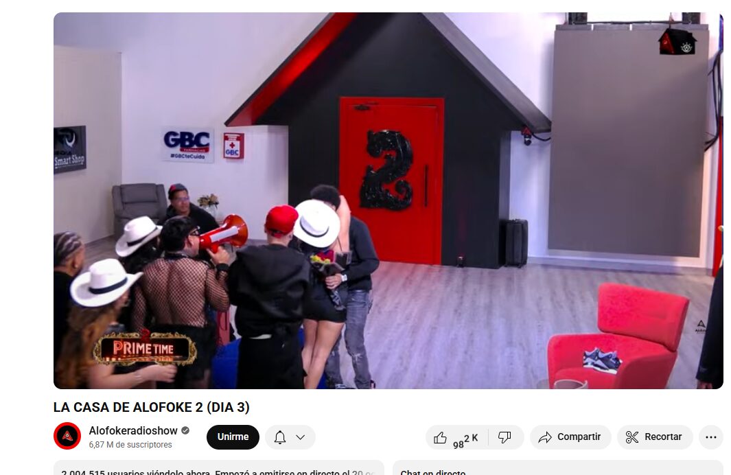 Again! Alofoke's House 2 surpasses two million connected devices | De Último Minuto English