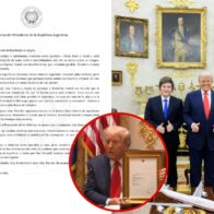 Milei gave Trump a letter from grateful Argentine families for the release of hostages | De Último Minuto English