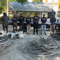 National Police seizes a large quantity of high-voltage wires and motorcycle chassis in raids in La Vega | De Último Minuto English