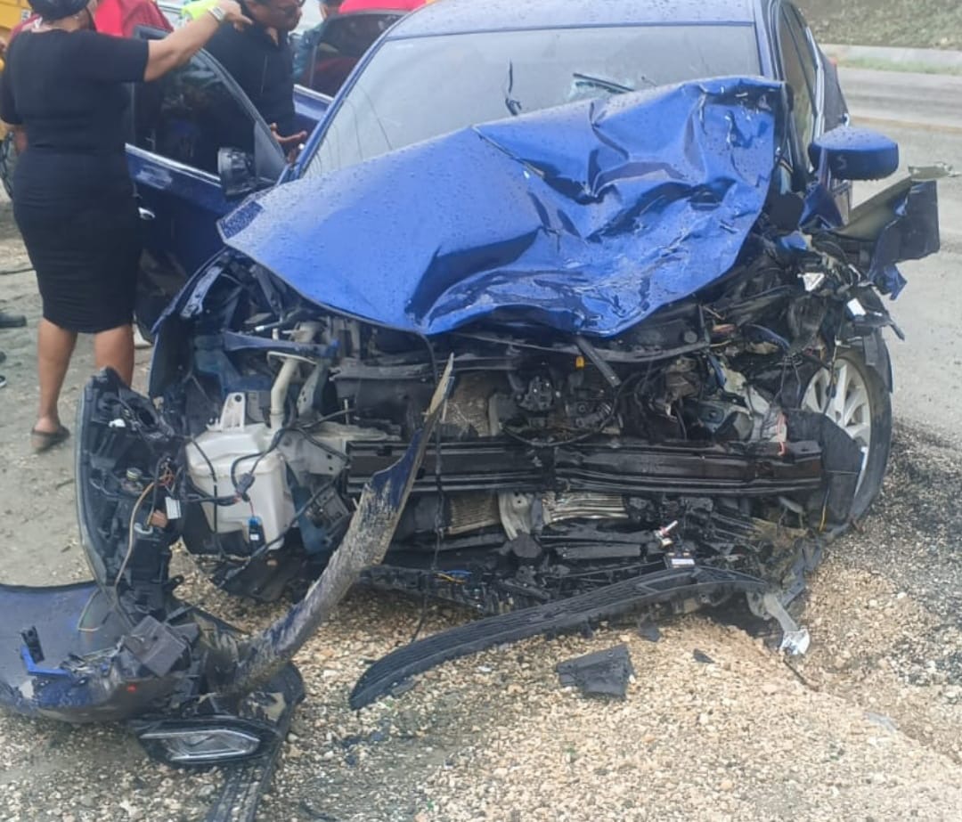 Traffic accident reported in Quitacorasa, Vicente Noble, Barahona province | De Último Minuto English