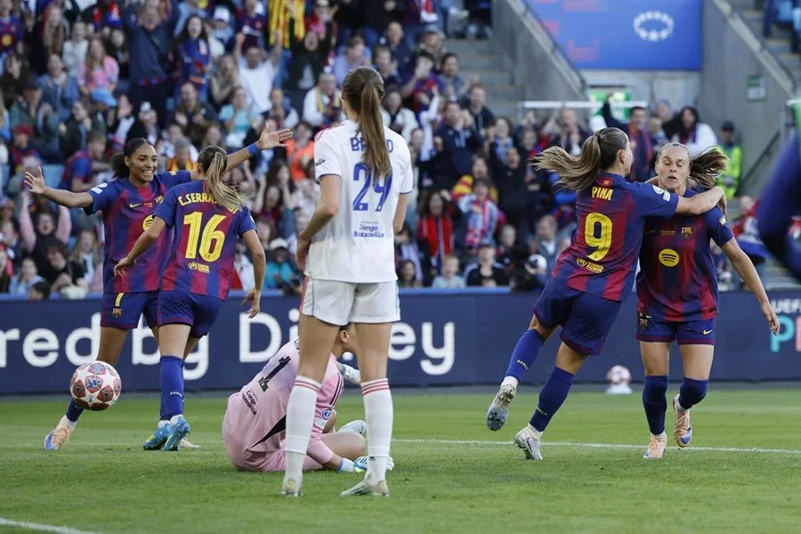 Barcelona conquers its fourth women's Champions League with a historic thrashing of Lyon