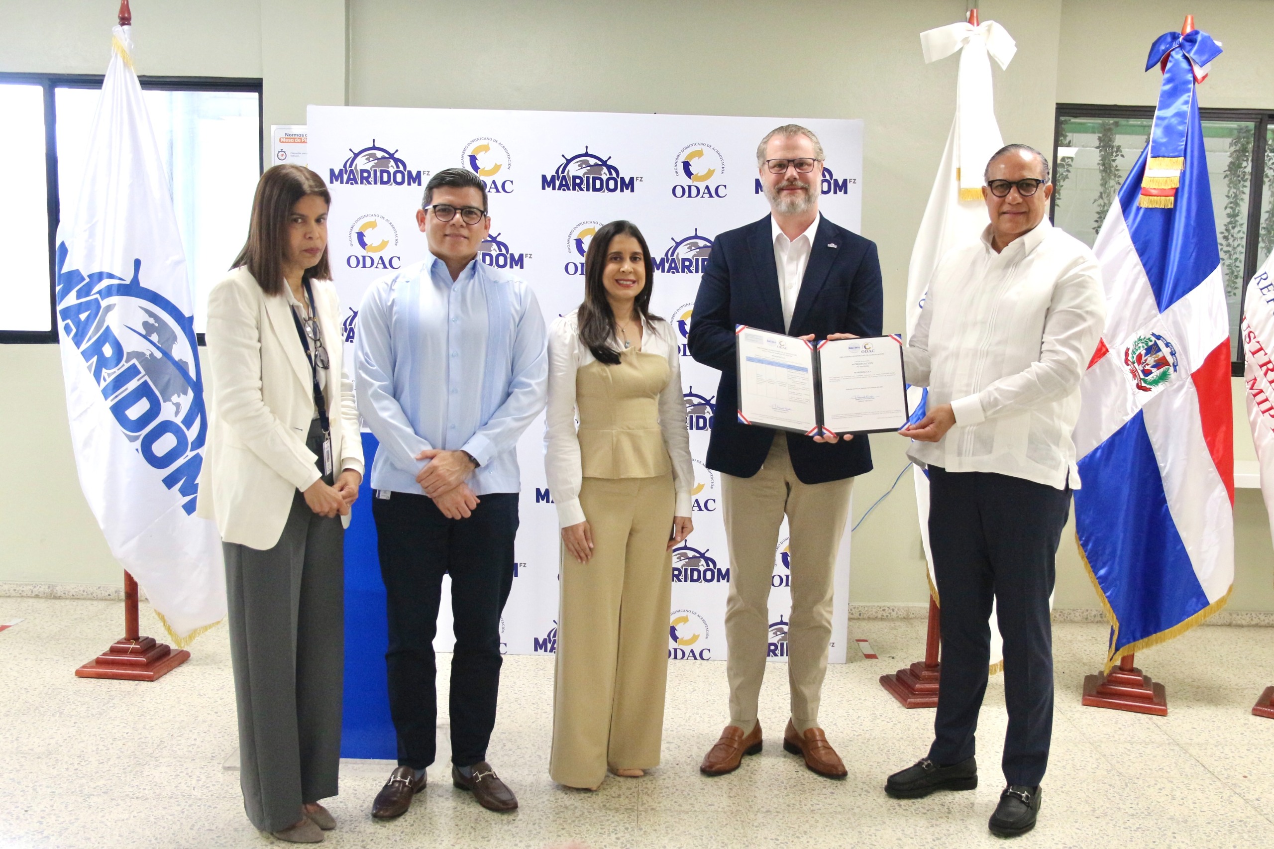 ODAC strengthens controls in goods inspection with accreditation to MARIDOM | De Último Minuto English
