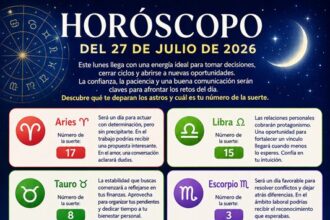 Horoscope for July 27, 2026 | De Último Minuto English