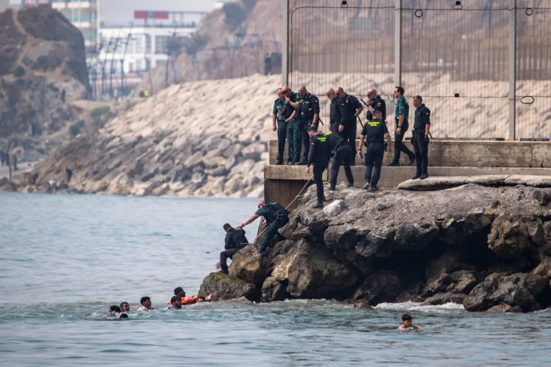 Thousands cross into Spain’s Ceuta enclave as migration crisis escalates