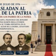 July 15, 1976: The remains of Duarte, Sánchez, and Mella are transferred to the Altar of the Fatherland | De Último Minuto English