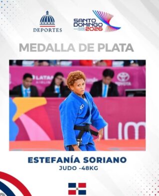Estefanía Soriano wins silver medal in judo for the Dominican Republic at Santo Domingo 2026 | De Último Minuto English