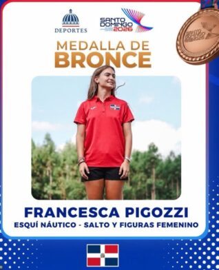 Francesca Pigozzi wins bronze medal for the Dominican Republic in water skiing | De Último Minuto English