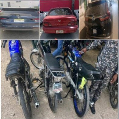 DICRIM recovers vehicles and four motorcycles stolen during operations in San Cristóbal | De Último Minuto English