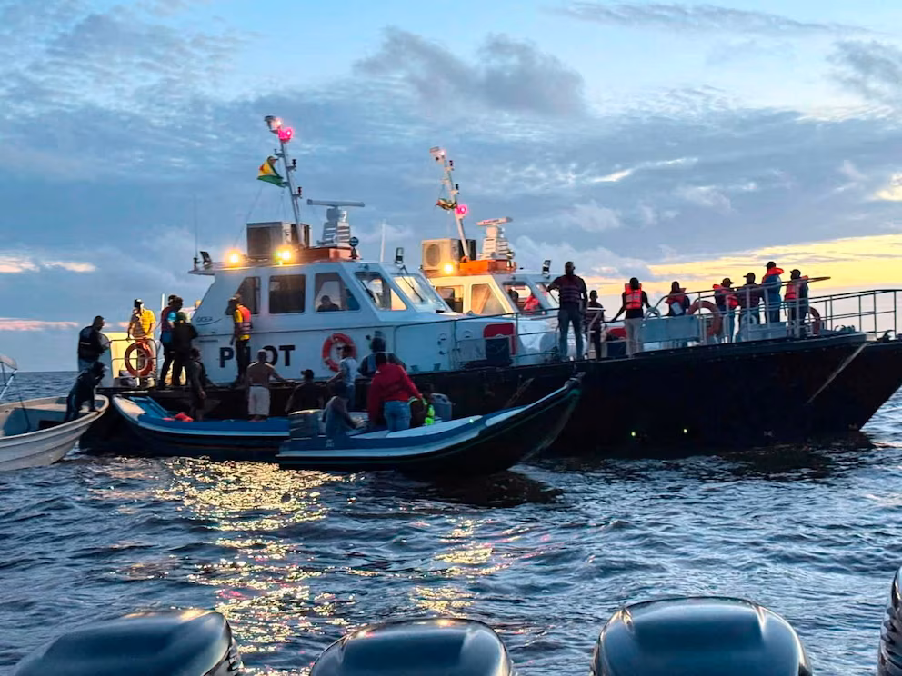 Guyana searches for 83 missing after shipwreck