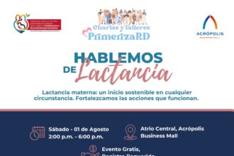 PrimerizaRD will celebrate “Let's Talk About Breastfeeding 2026” with two educational meetings in Santo Domingo | De Último Minuto English