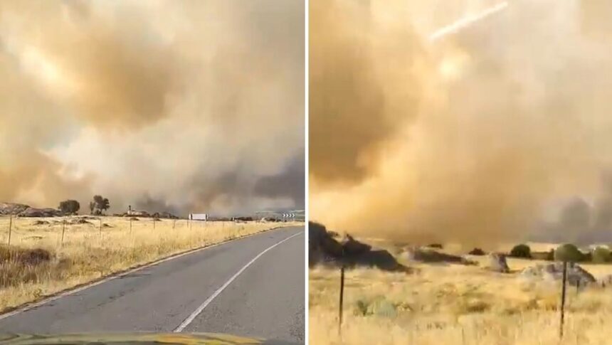 Wildfire forces evacuations in eight communities in Spain | De Último Minuto English
