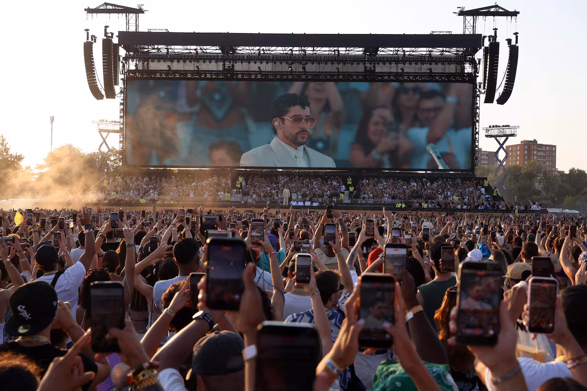 Bad Bunny’s final Milan concert canceled after severe storm forces evacuation of 80,000 fans