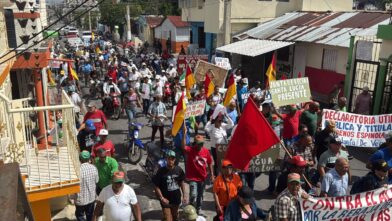 Popular Collective marches against the “gag law” in San Francisco de Macorís | De Último Minuto English