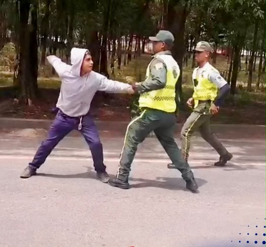 Citizen gets into a fistfight with DIGESETT agents during a traffic stop in Jarabacoa | De Último Minuto English