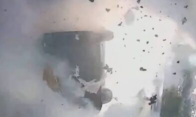 Wisconsin sanitation worker hospitalized after oxygen tanks explode inside garbage truck
