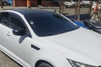 National Police recovers vehicle in La Vega which was reported stolen in San Pedro de Macorís | De Último Minuto English