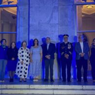 Public Ministry illuminates the Santiago Monument in blue and warns: “No exploiter will sleep peacefully” | De Último Minuto English