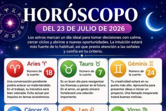 Horoscope for July 23, 2026 | De Último Minuto English