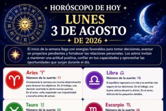 Horoscope for August 03, 2026 | De Último Minuto English