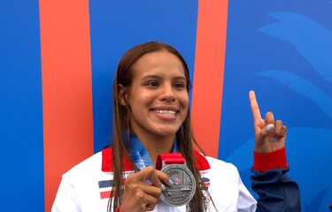 Victoria Garza wins silver in diving for the Dominican Republic | De Último Minuto English