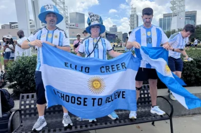 Argentina is already feeling the excitement of the semifinal against England with songs against its historic rival | De Último Minuto English