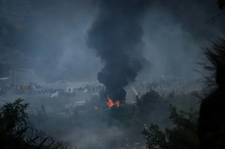 60 police officers injured in protest against a high-speed rail line in northern Italy