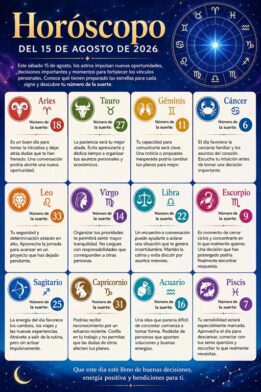 Horoscope for August 15, 2026 | De Último Minuto English