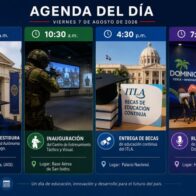 Agenda for the day: Thursday, August 13, 2026 | De Último Minuto English