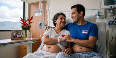 Costa Rican mother faces cancer thanks to a liver transplant donated by her son | De Último Minuto English