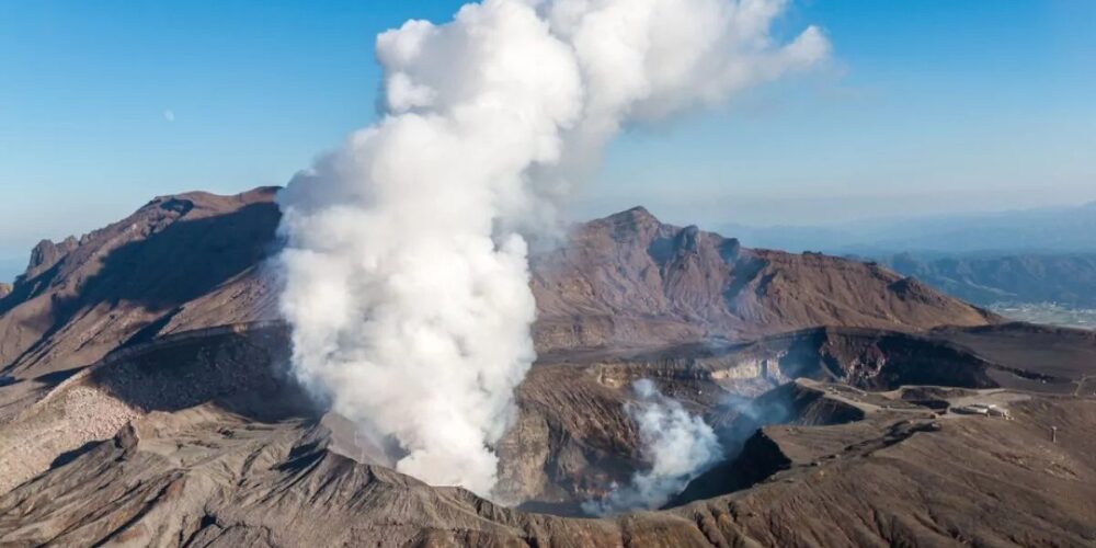 Japan raises alert around Mount Aso volcano following increase in tremors