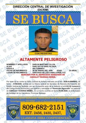 Police search for “Darlyn Zaza” for the death of a young person following an incident in Santiago; vehicle used is seized | De Último Minuto English