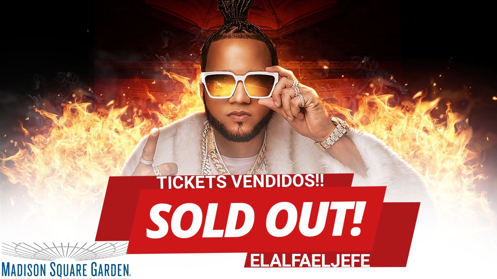 En menos de 24 horas se agotan tickets para concierto de El Alfa en Madison Square Garden - Noticias de hoy en República Dominicana | De Último Minuto
