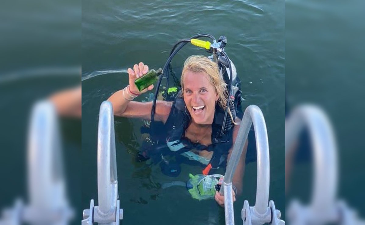 Mujer encuentra una botella con un mensaje de hace casi un siglo y cumple con el deseo del remitente - Noticias de hoy en República Dominicana | De Último Minuto