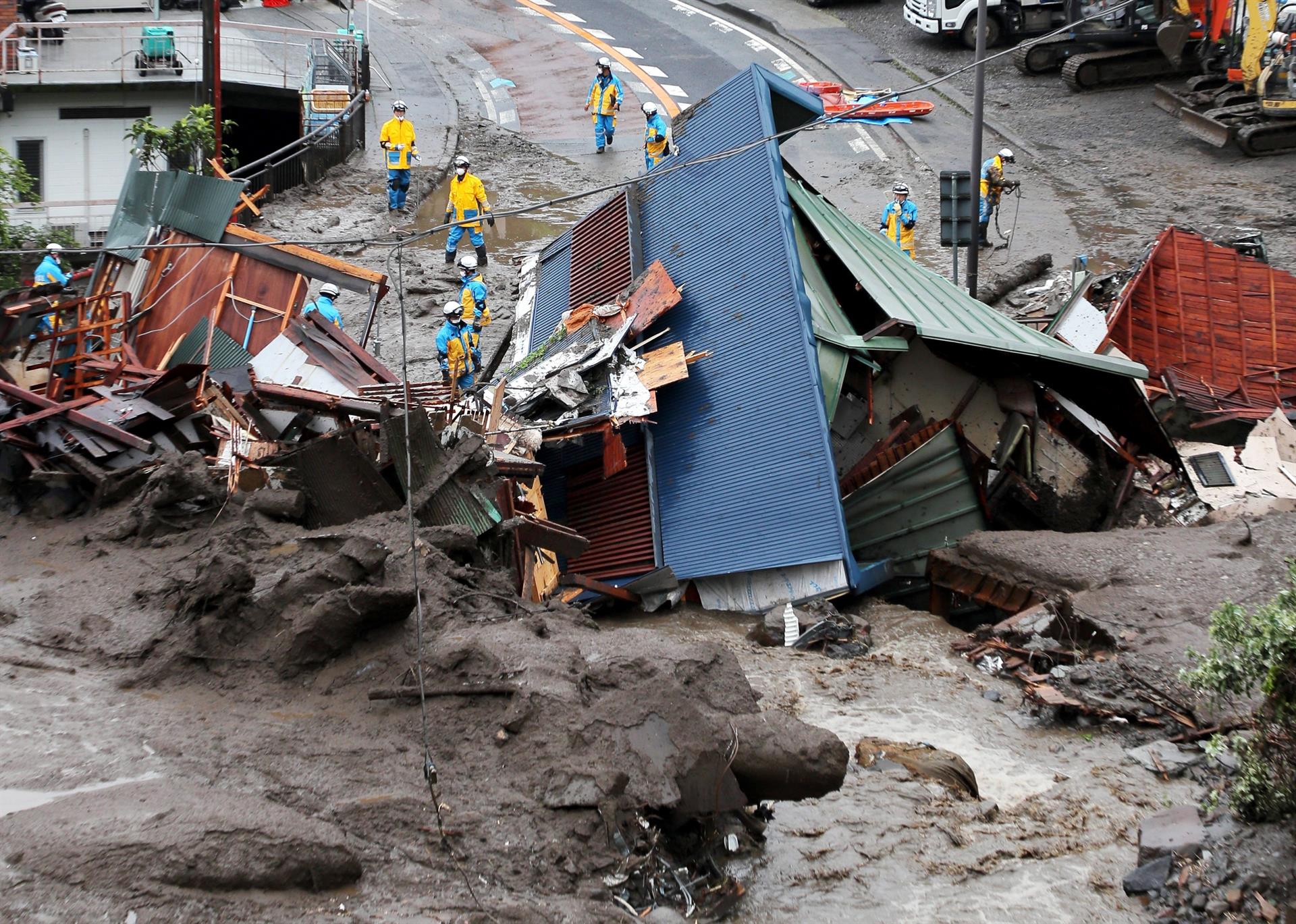 Continúa la búsqueda de desaparecidos por las lluvias torrenciales en Japón - Noticias de hoy en República Dominicana | De Último Minuto