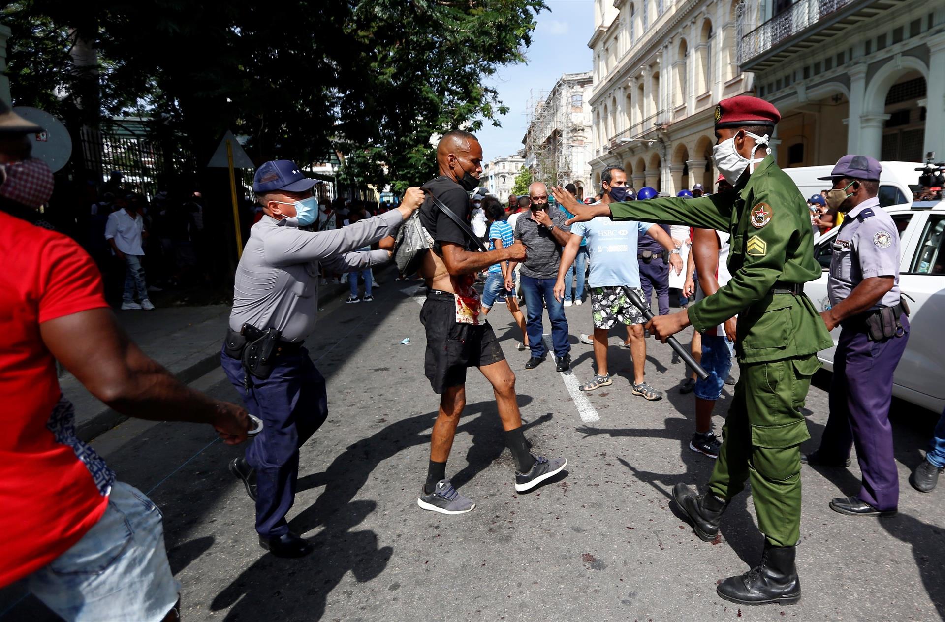 CIDH denuncia agresiones en Cuba y pide al Gobierno respete el derecho protestar - Noticias de hoy en República Dominicana | De Último Minuto