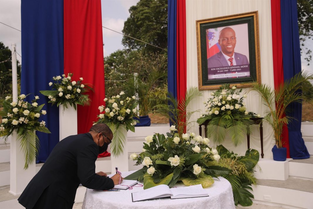 Homenaje al asesinado presidente Jovenel Moise