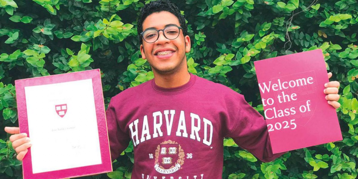 Joven dominicano logra beca en la reconocida universidad Harvard - Noticias de hoy en República Dominicana | De Último Minuto