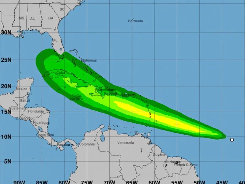 La depresión tropical cinco se convierte en la tormenta tropical Elsa - Noticias de hoy en República Dominicana | De Último Minuto