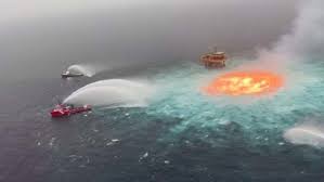 Pemex reporta una fuga con fuego en gasoducto submarino del sureste de México - Noticias de hoy en República Dominicana | De Último Minuto