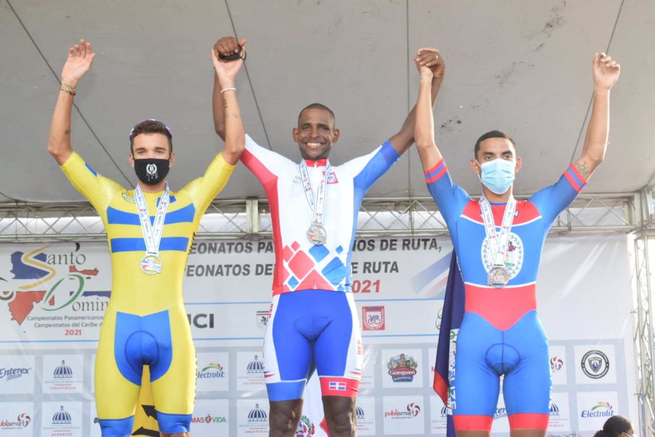Dominicano Augusto Sánchez se impone en la contrarreloj de Campeonato del Caribe