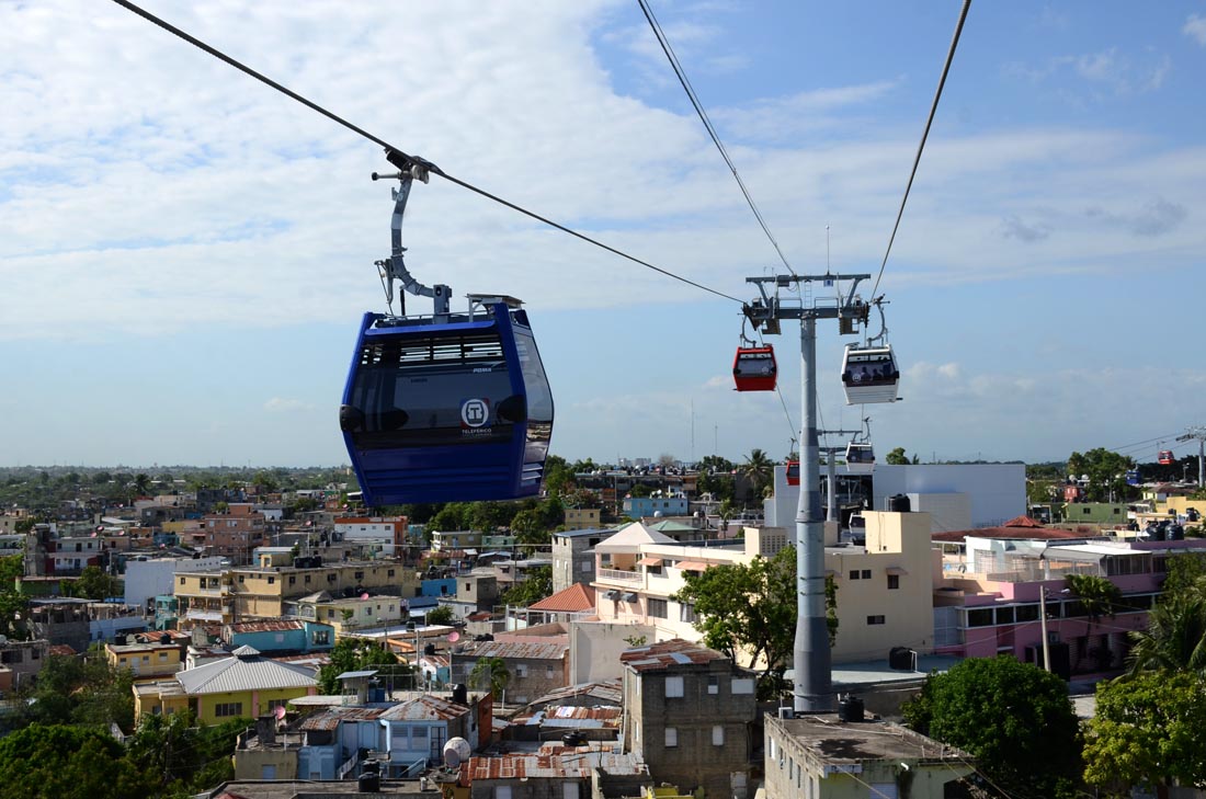 Teleférico de Santo Domingo ya está funcionando en horario habitual - Noticias de hoy en República Dominicana | De Último Minuto