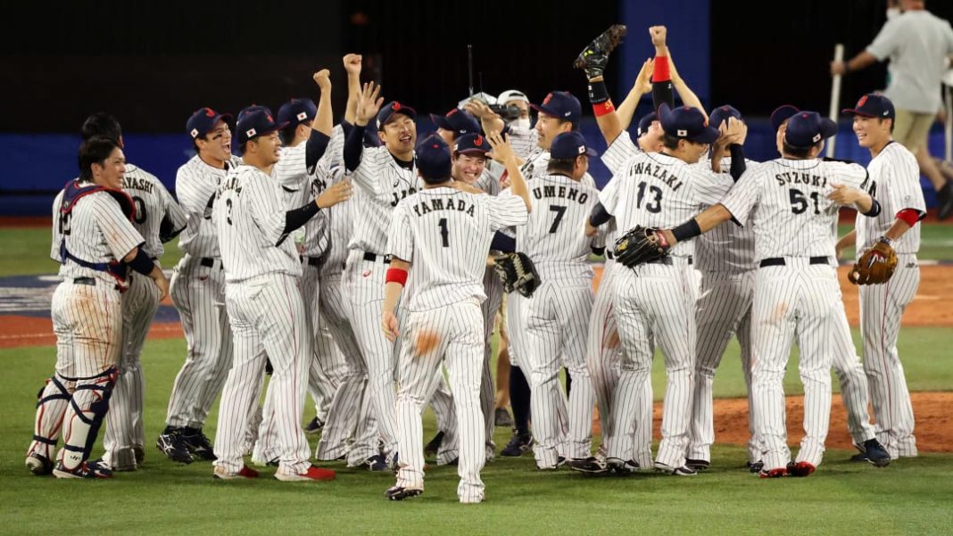 Béisbol de Japón se lleva la medalla de oro en Juegos Olímpicos de Tokio