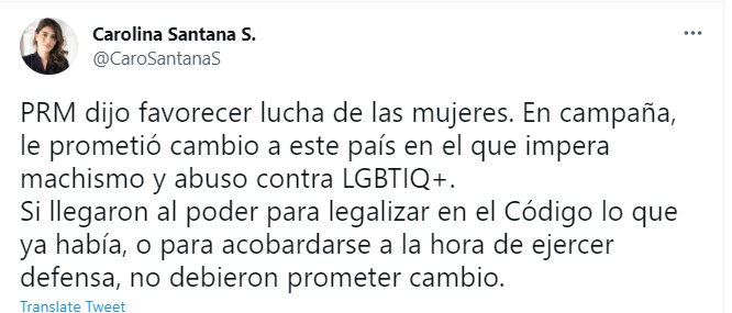 Caro Santana al PRM: Si llegaron para acobardarse no debieron prometer un cambio | De Último Minuto